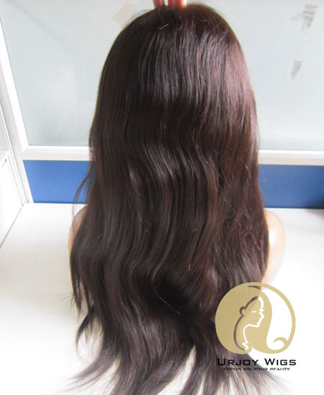 Stock Unprocessed Brazilian Virgin Hair Glueless Full Lace Wigs
