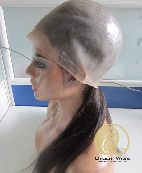 Medical Wigs Unprocessed Brazilian Virgin Hair Alopecia Wig Full PU Wig