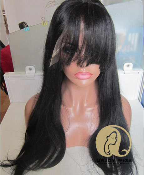 Full Lace Wig with Bangs