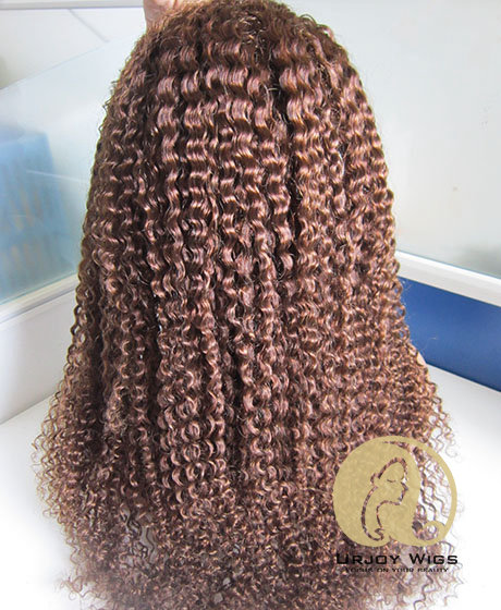 #4 Kinky Curly Full Lace Wig