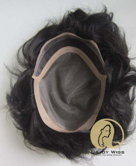 Mono Base Human Hair Toupee