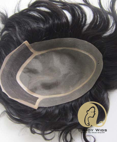 Mono Base Toupee with Lace In Front