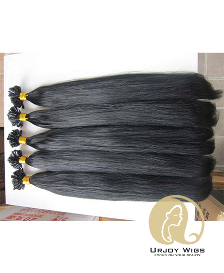 Nail Tip Pre Bonded Keratin Hair Extension U Tip Fusion Hair 100Pcs 1G Each Strands Human Remy Hair