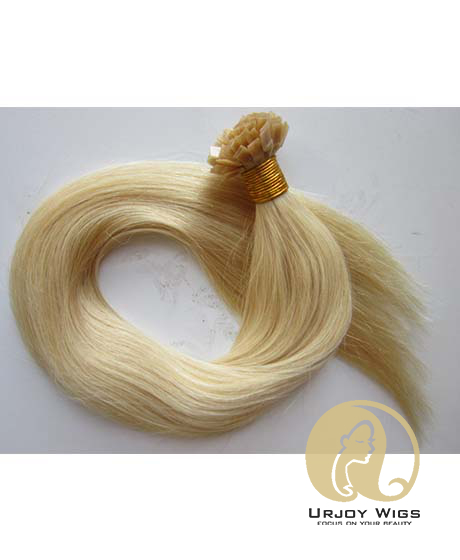 Fusion Hair Extension 8A Grade Keratin Flat Tip Brazilian Virgin Hair Pre bonded hair extensions
