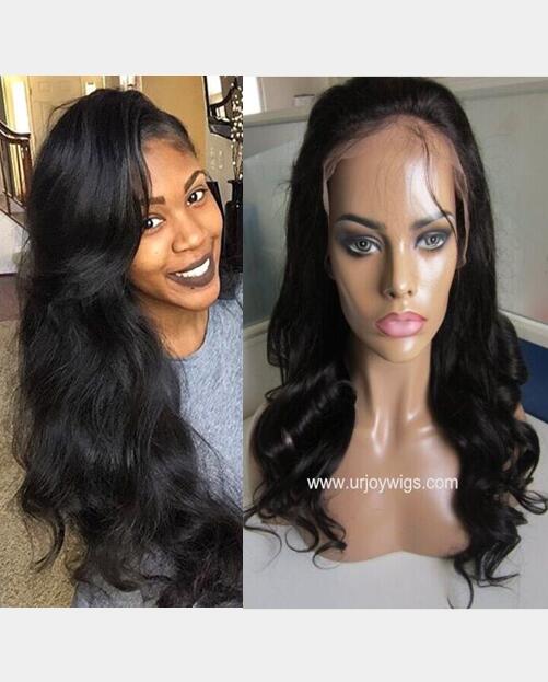 Loose wave glueless lace front wigs wholesale price 100 human hair wig from urjoywigs