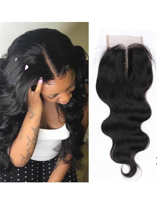 Body Wave Lace Closure Middle Part Large Stock