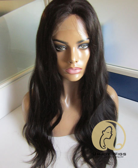Loose Wave 100% Human Hair Silk top lace front wigs