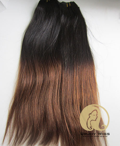 Two Tone Virgin Peruvian Hair In Stcok