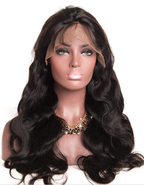 360 Lace Frontal Wig Body Wave Pre plucked Natural Hairline